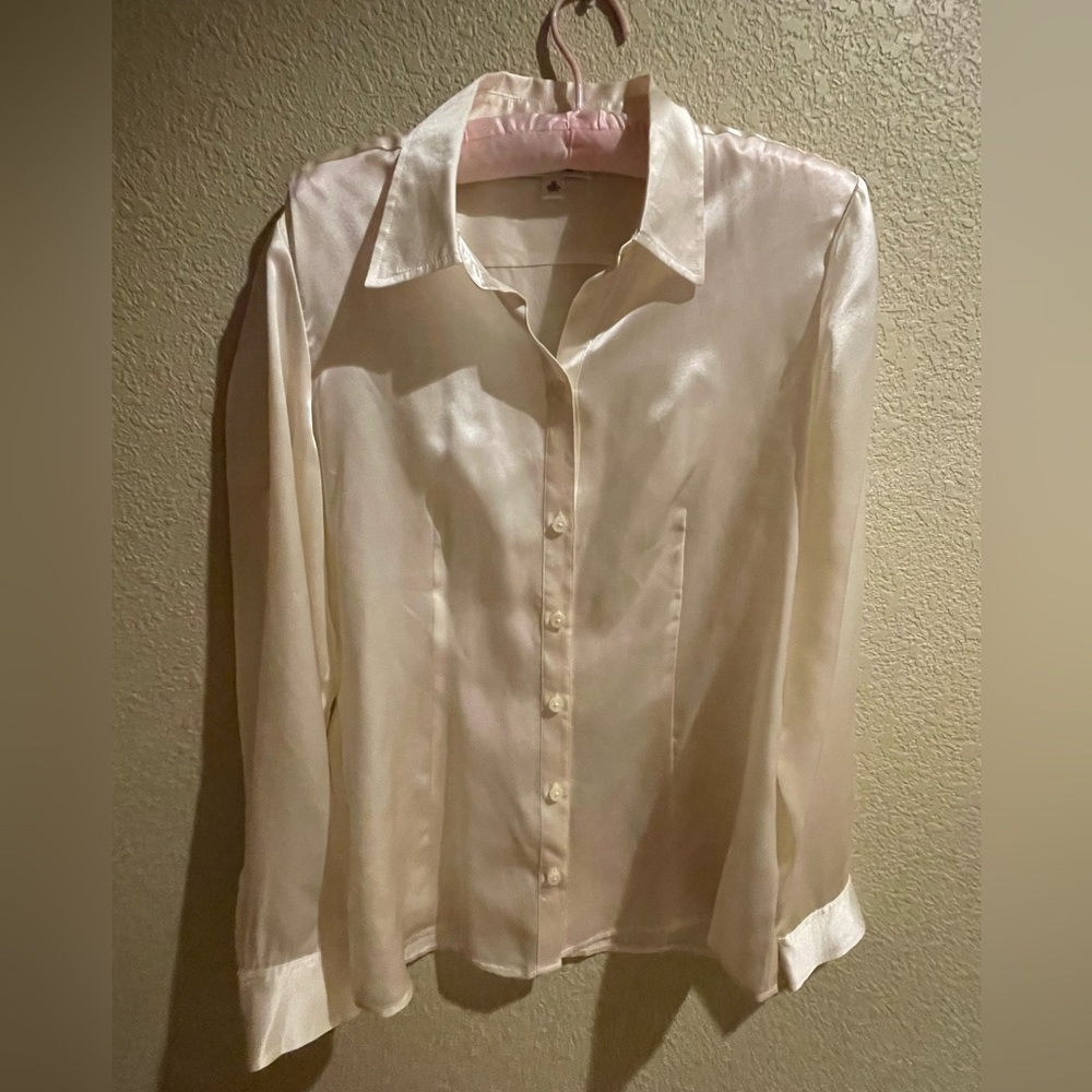 Banana Republic silk dress shirt